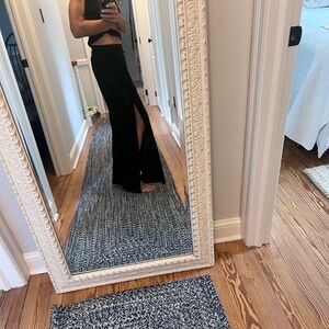 Beach cover up pants. Never worn. NWT 100% cotton. Slits on outer leg.